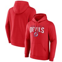 Men's Fanatics Branded Red New Jersey Devils Special Edition 2.0 Big & Tall Wordmark Pullover Hoodie