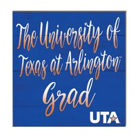 UT Arlington Mavericks 10'' x 10'' Grad Plaque