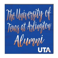 UT Arlington Mavericks 10'' x 10'' Alumni Plaque