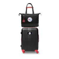 MOJO Philadelphia 76ers Premium Laptop Tote Bag and Luggage Set