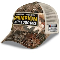 Men's Team Penske Camo Joey Logano 2022 NASCAR Cup Series Champion True Timber Mesh Adjustable Hat