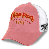 Women's Team Penske Pink Joey Logano 2022 NASCAR Cup Series Champion Adjustable Hat