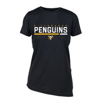 Women's Levelwear Black Pittsburgh Penguins Verve Birch T-Shirt