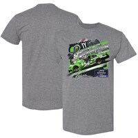 Men's Joe Gibbs Racing Team Collection Heather Gray Ty Gibbs 2022 NASCAR Xfinity Series Champion T-Shirt