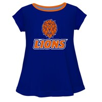 Girls Toddler Blue Lincoln Lions A-Line Top