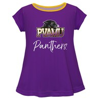 Girls Toddler Purple Prairie View A&M Panthers A-Line Top