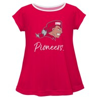 Girls Toddler Red Sacred Heart Pioneers A-Line Top