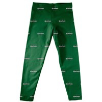 Youth Green USC Upstate Spartans All Over Print Leggings