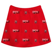 Girls Youth Red Seattle Redhawks All Over Print Skirt