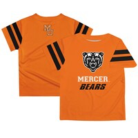 Infant Orange Mercer Bears Stripes On Sleeve T-Shirt