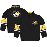 Toddler Black Michigan Tech Huskies Quarter-Zip Jacket