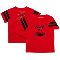 Toddler Scarlet Hartford Hawks Stripes T-Shirt
