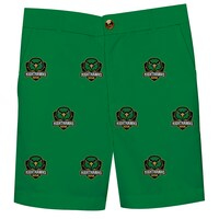 Youth Green Northern Virginia Community College Team Logo Structured Shorts