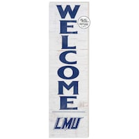 Lincoln Memorial Railsplitters 10'' x 35'' Indoor/Outdoor Welcome Sign