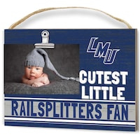 Lincoln Memorial Railsplitters 8'' x 10'' Cutest Little Team Logo Clip Photo Frame