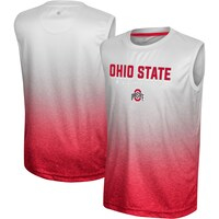 Youth Colosseum White/Scarlet Ohio State Buckeyes Max Tank Top