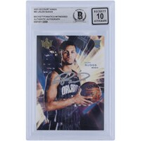 Jalen Suggs Orlando Magic Autographed 2021-22 Panini Court Kings #83 Beckett Fanatics Witnessed Authenticated 10 Rookie Card