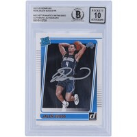 Jalen Suggs Orlando Magic Autographed 2021-22 Panini Donruss Rated Rookie #229 Beckett Fanatics Witnessed Authenticated 10 Rookie Card