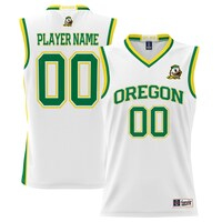 Men's GameDay Greats White Oregon Ducks NIL Pick-A-Player Lightweight Basketball Jersey