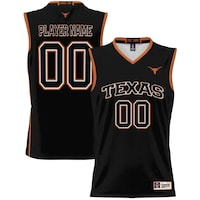 Unisex GameDay Greats  Black Texas Longhorns  Lightweight NIL Pick-A-Player Basketball Jersey