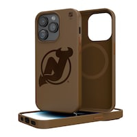 Brown New Jersey Devils iPhone Magnetic Bump Case