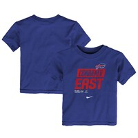 Toddler Nike Royal Buffalo Bills 2022 AFC East Division Champions Locker Room Trophy Collection T-Shirt