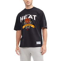 Men's Tommy Jeans Black Miami Heat Tim Backboard T-Shirt