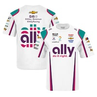 Youth Hendrick Motorsports Team Collection White Alex Bowman Ally Sublimated Uniform T-Shirt