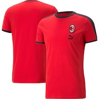 Men's Puma Red AC Milan ftblHeritage T-Shirt