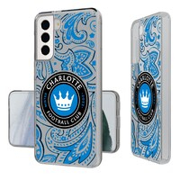 Charlotte FC Galaxy Paisley Clear Case