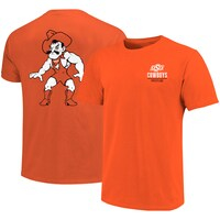 Men's Orange Oklahoma State Cowboys Wrestling 2-Hit T-Shirt