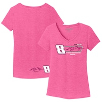Women's Richard Childress Racing Team Collection Pink Kyle Busch V-Neck T-Shirt