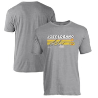 Men's Team Penske Heather Gray Joey Logano Hot Lap T-Shirt
