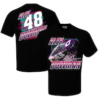 Men's Hendrick Motorsports Team Collection Black Alex Bowman Blister T-Shirt
