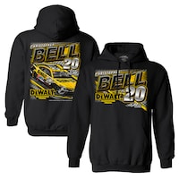 Men's Joe Gibbs Racing Team Collection Black Christopher Bell 2023 #20 DeWalt Pullover Hoodie
