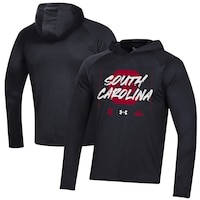 Under Armour  Black South Carolina Gamecocks 2023 On Court Bench Shooting Long Sleeve Hoodie T-Shirt
