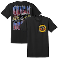 Men's LEGACY Motor Club Team Collection Black Erik Jones Guns N' Roses Band Car T-Shirt