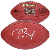 Tom Brady New England Patriots Autographed Wilson Super Bowl XXXVIII Pro Football