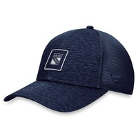 Women's Fanatics Branded  Navy New York Rangers Authentic Pro Road Trucker Adjustable Hat
