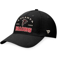 Men's Fanatics Branded Black Atlanta Falcons  Heritage Adjustable Hat
