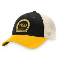 Men's Top of the World Gold Alabama State Hornets Refined Trucker Adjustable Hat