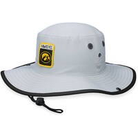 Men's Top of the World Gray Iowa Hawkeyes Steady Bucket Hat