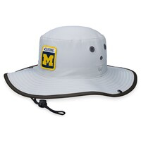 Men's Top of the World Gray Michigan Wolverines Steady Bucket Hat