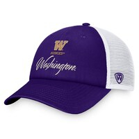 Women's Top of the World Purple/White Washington Huskies Charm Trucker Adjustable Hat