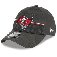 Youth New Era Pewter Tampa Bay Buccaneers 2023 NFL Training Camp 9FORTY Adjustable Hat