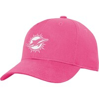 Girls Youth Pink Miami Dolphins Adjustable Hat