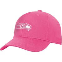 Girls Youth Pink Seattle Seahawks Adjustable Hat