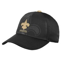 Youth Black New Orleans Saints Tailgate Adjustable Hat