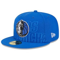 Men's New Era  Blue Dallas Mavericks 2023 NBA Draft 59FIFTY Fitted Hat