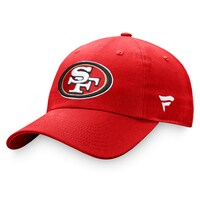 Men's Fanatics Branded Red San Francisco 49ers Fundamental Adjustable Hat